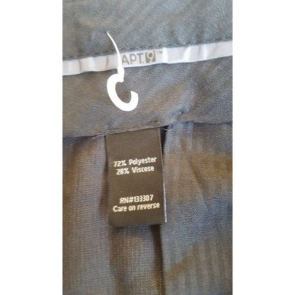 APT 9 Men's Modern Fit Dress Pants Size 38  x 30 Brown New - Picture 3 of 5